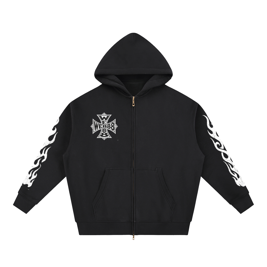 Essential Oversized Fleece Boxy Hoodie