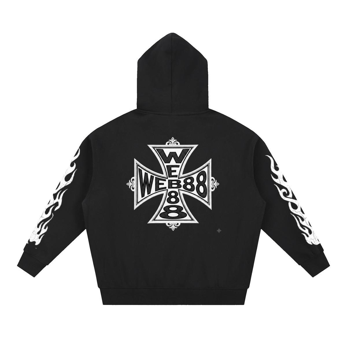 Essential Oversized Fleece Boxy Hoodie