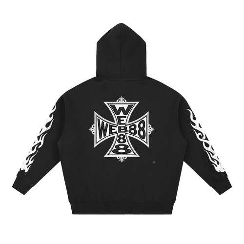 Essential Oversized Fleece Boxy Hoodie