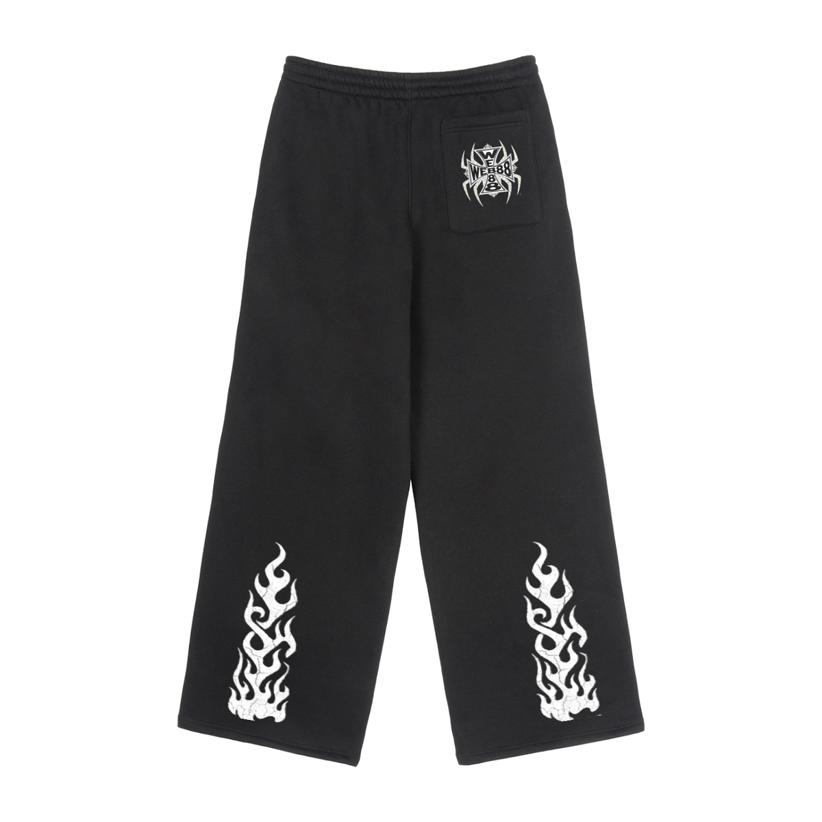 Fleece Drawstring Straight-Leg Sweatpants