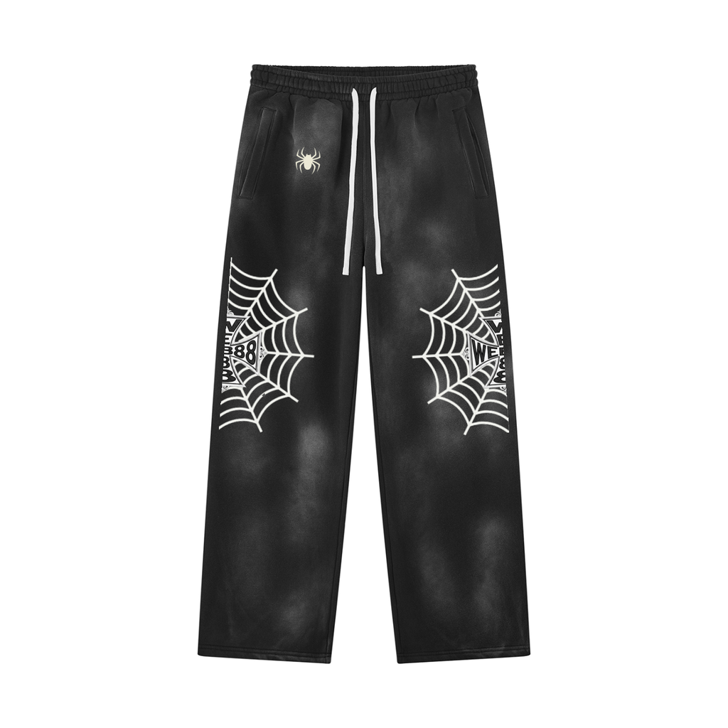 Unisex Sunfade Wide Leg Fleece Sweatpants