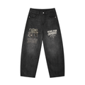 Men's Sunfade Vintage Wash Barrel Leg Jeans