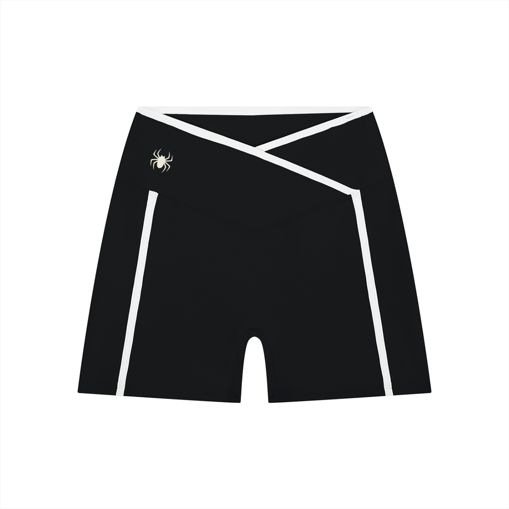 Women’s High Rise Color Block Yoga Shorts