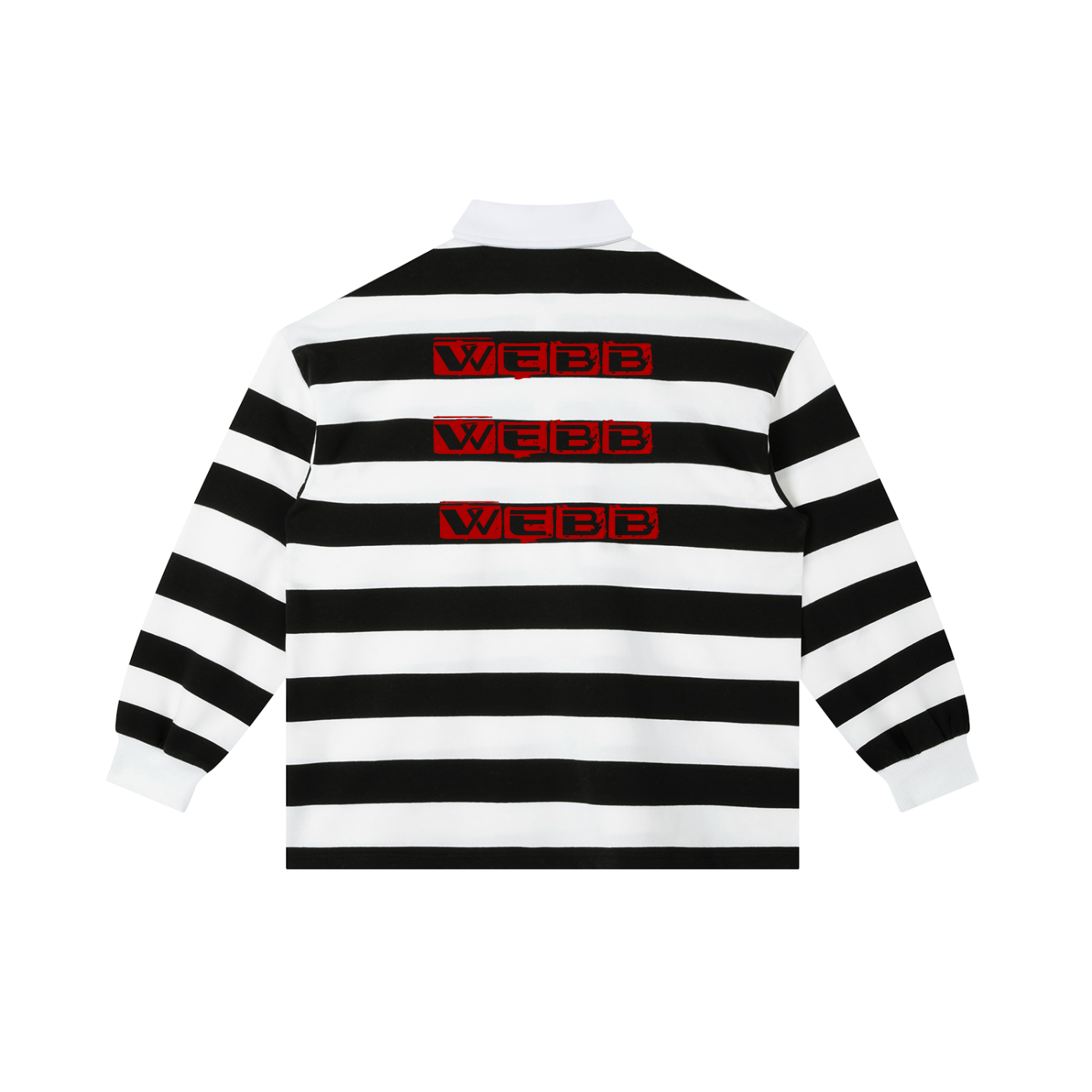 Color Block Stripe Polo Shirt