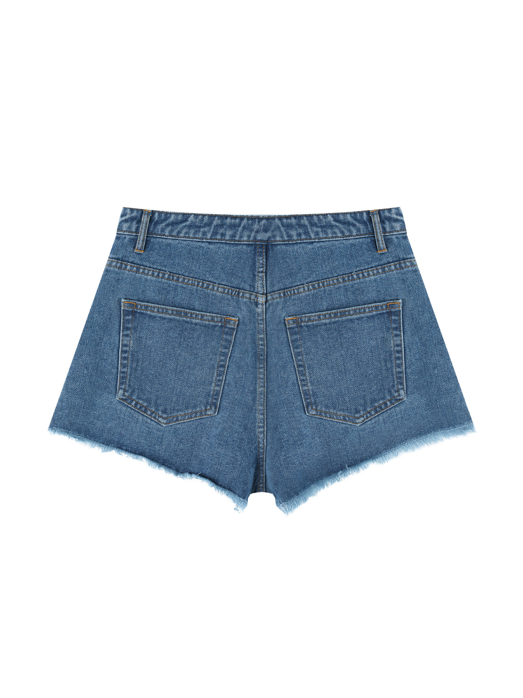 Women’s Vintage Wash High Rise Denim Shorts