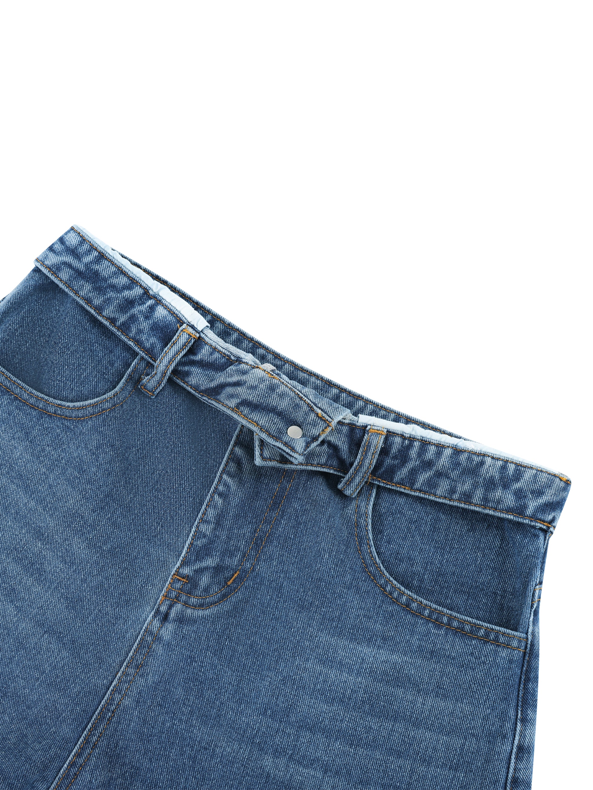 Women’s Vintage Wash High Rise Denim Shorts