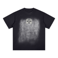 Square Patch Monkey Washed T-Shirt