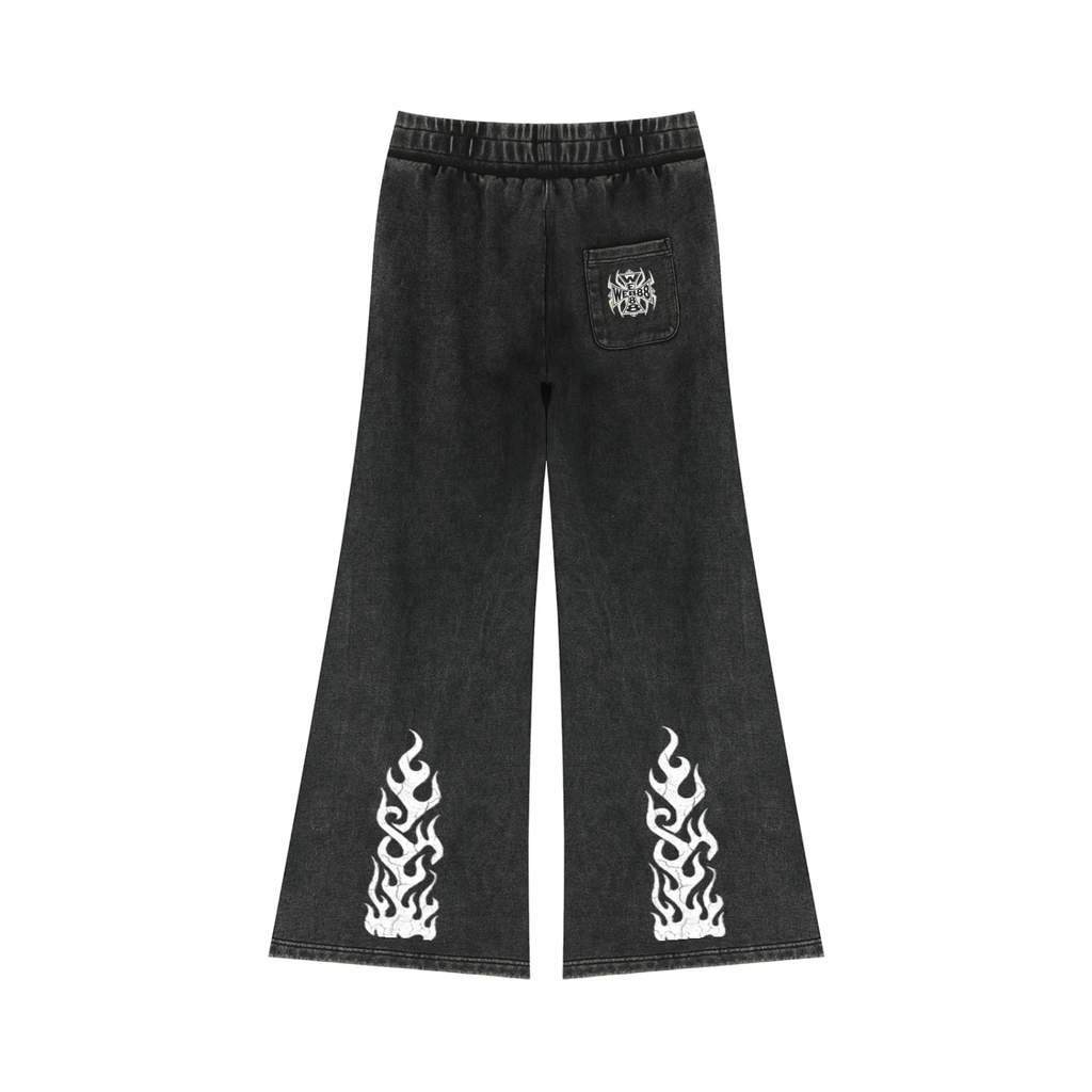 Women’s Mineral Wash Flared Leg Sweatpants