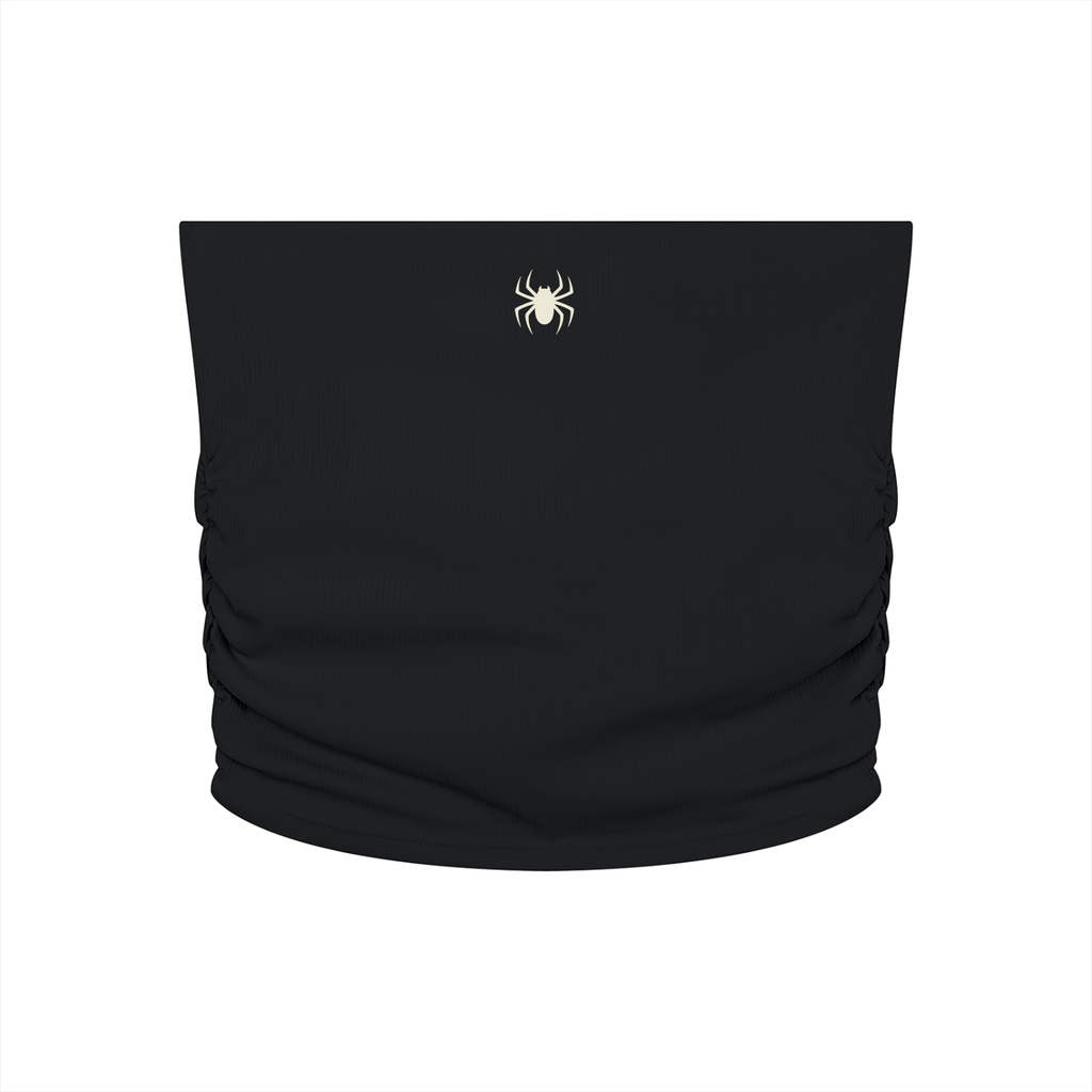 Women’s Ruched Cropped Yoga Tube Top
